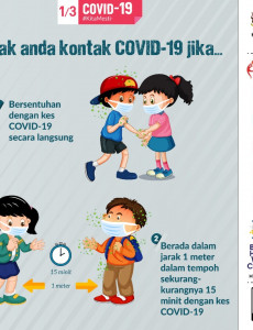 Anak Anda Kontak COVID-19 Jika